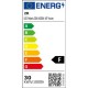 30W LED Schienen Fluter 3Phasen POLARIS 40° 2 Jahre Garantie Weiß Schwarz Tageslicht