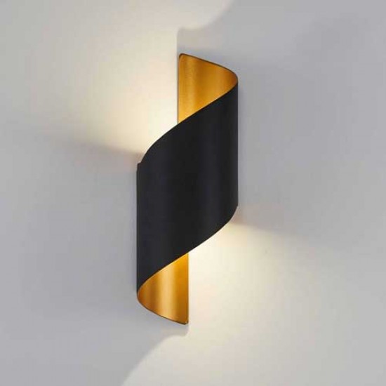 Design LED WANDBELEUCHTUNG 10W IP54 UP&DOWN Design Schwarz Neutralweiß VL4694