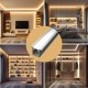 2 Meter SET LED Profil Aluminium Einbau Ultraslim Alu Weiß Schwarz GL0602