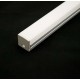 LED PROFILE SET 2 METER AUFBAU MIT ERWEITERNDER ABDECKUNG MATT PREMIUM UNILED LED PRODUKTE