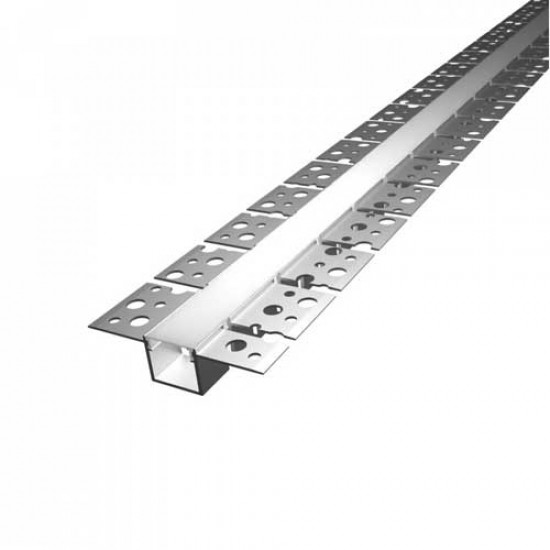 2 Meter SET Alu Profil Trockenbau Flexible PRO SPECIAL Unterputz Aluminium LP309F