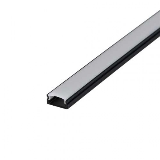 SO-TECH® LED Profil-11 - 10 Stück Je 2m, Mit Opaler Abdeckung, Für LED-Streifen