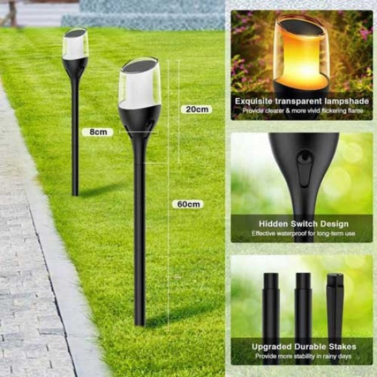 Solar LED Gartenleuchte Flame IP65 GL7800