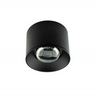 7W LED Deckenleuchte Aufputz Eagle Eye RUND PREMIUM Schwarz Tageslicht GL2176