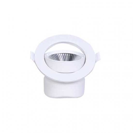 6W LED Einbau Strahler PREMIUM WAVE Schwenkbar Weiß 3 LICHTFARBEN CCT GL2217