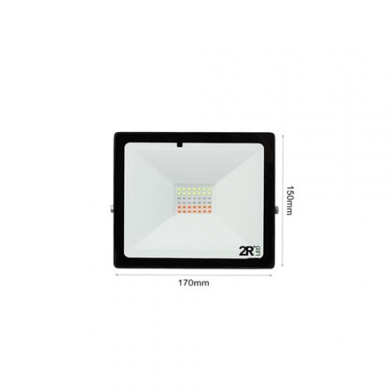 30W LED Fluter RGB Dimmbar und Ferngesteuert PREMIUM GL5456