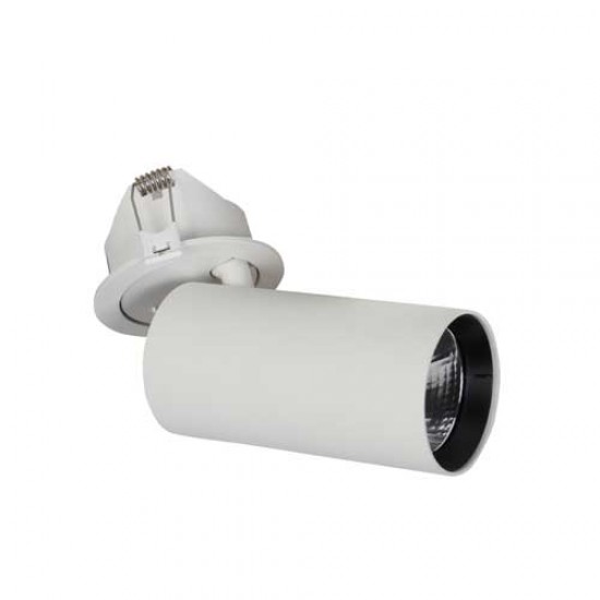 15W LED Schienen Fluter Einbau Trockenbau Decke POLARIS 40° Weiß 4000K