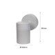 LED Wandbeleuchtung Downlight Einfach GU10 Fassung Grau