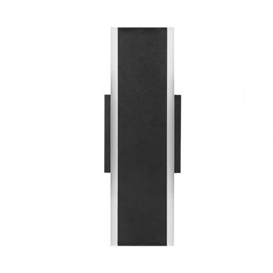 10W LED WANDBELEUCHTUNG IP65 SIERRA Schwarz 2700K-5000K CCT GL7125