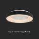 LED Deckenleuchten Design Schwarz Warmweiß 3000K
