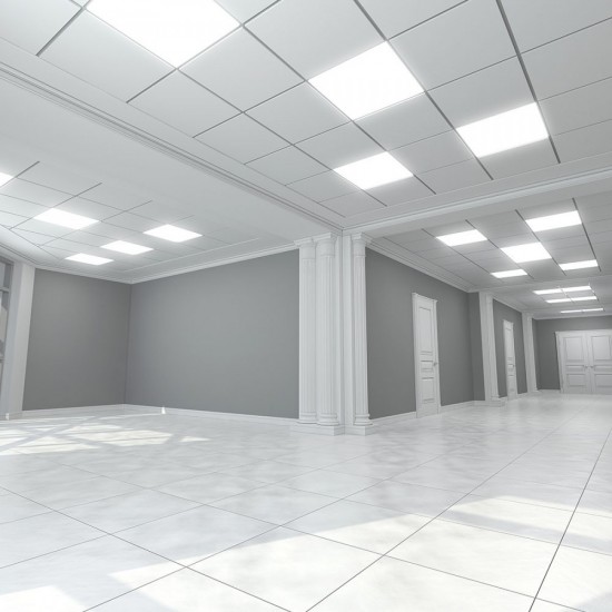 40W LED Panel SMART CCT  60x60cm Steuerbar mit APP 4800LM Alle drei Lichtfarben Weiß UL8080