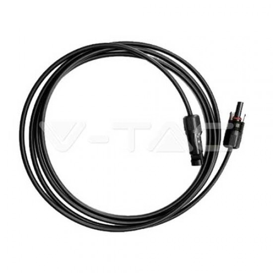 Solarkabel SET für Photovoltaik Panels 2.5m Schwarz UL11416