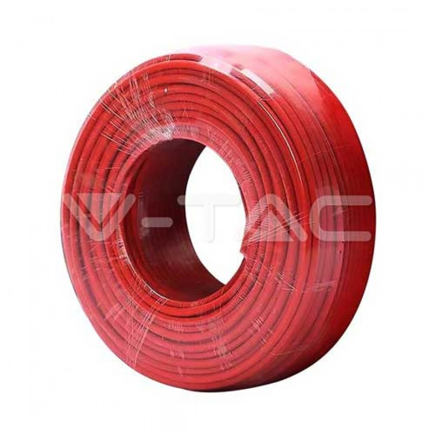 Solarkabel 6 Mm² – 30 Meter Rot & Schwarz – Inklusive Stecker & Buchsen, Perfekt Für PV-Anlagen