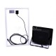 SOLAR LED STRAHLER 2450LM PREMIUM MIT SOLAR PANEL VT-100W KALTWEIß UL94012
