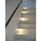 2W LED Treppenleuchte Einbau Quad IP20 Glas Mat Neutralweiß GL8324