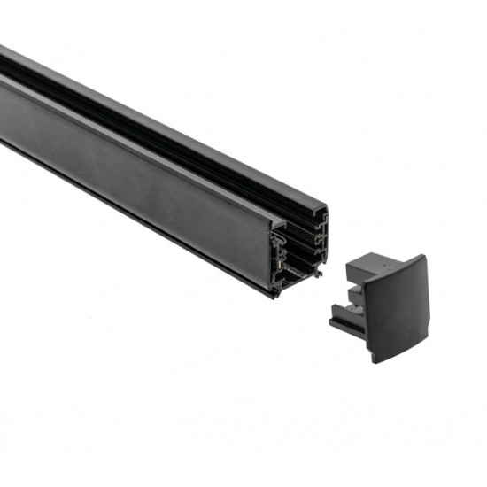 TRACK SYSTEM SET 3 Phasen für Schienen Fluter Schwarz 2m GL5173