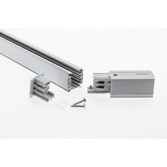 TRACK SYSTEM SET 3 Phasen für Schienen Fluter Weiß 1m GL5170
