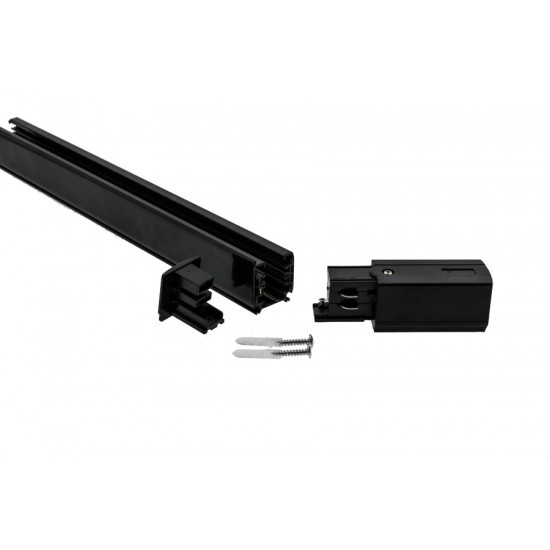 TRACK SYSTEM SET 3 Phasen für Schienen Fluter Schwarz 2m GL5173