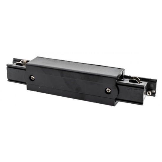LED SchienenStrahler LINE Connector für 3 Phasen TRACK SYSTEM  Schwarz GL5175