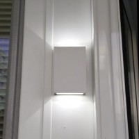 4W Premium LED Wandleuchte Schwarz IP65 Kalt-, Warmweiß UL8563/UL8561