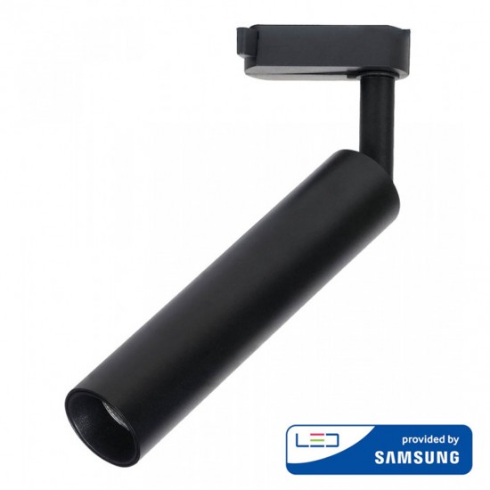 20W LED Schienenleuchte 3 Phasen SAMSUNG Dioden Schwarz Gehäuse Neutralweiß UL0366