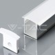 2 Meter SET Alu Profil PRO SPECIAL Unterputz Alu UL3372