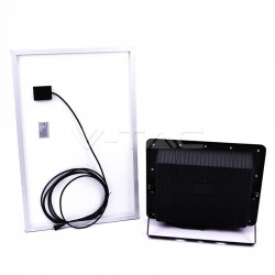 SOLAR LED STRAHLER 4200LM PREMIUM MIT SOLAR PANEL VT-300W KALTWEIß UL94027