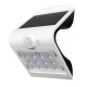 1,5W LED SOLAR Wandbeleuchtung PREMIUM mit Bewegungsmelder IP65 Tageslicht Weiß oder Schwarz
