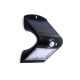 1,5W LED SOLAR Wandbeleuchtung PREMIUM mit Bewegungsmelder IP65 Tageslicht Weiß oder Schwarz