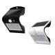 1,5W LED SOLAR Wandbeleuchtung PREMIUM mit Bewegungsmelder IP65 Tageslicht Weiß oder Schwarz
