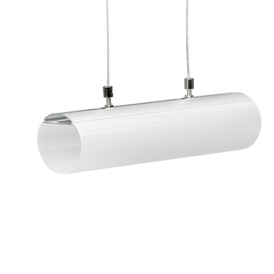 2 Meter SET LED Profil Zylinder eloxiert 2m APN212LX