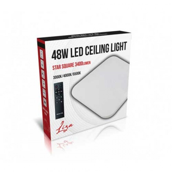 48W LED DECKENLEUCHTE STARLIGHT OPAL QUAD CCT AS0200